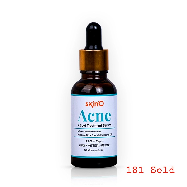 skinO Acne + Spot Treatment Serum 30ml