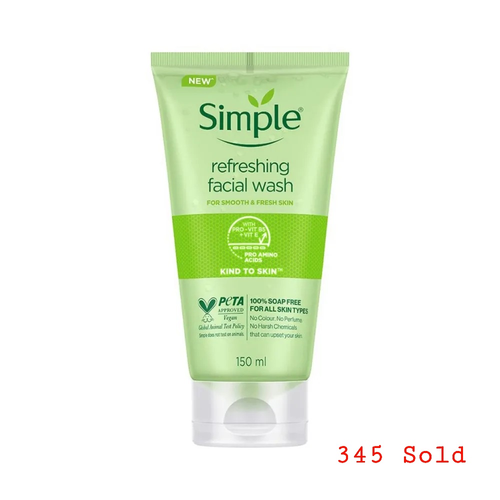 Simple Refreshing Facial Gel Wash 150ml