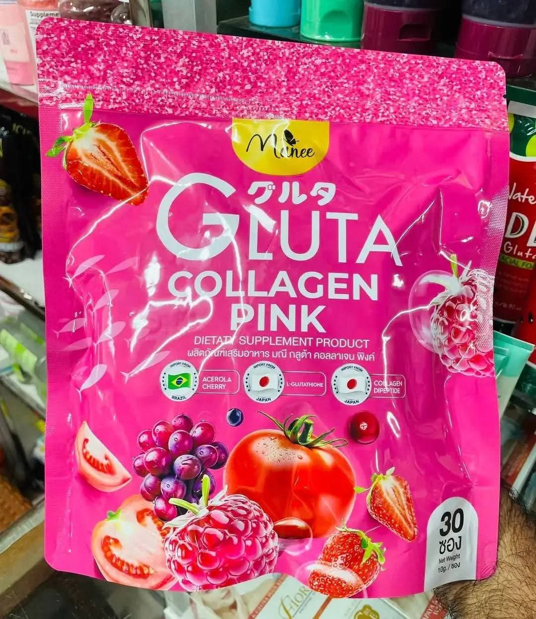 Manee Gluta Collagen Pink Juice